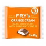Frys ORANGE Cream Chocolate - MULTI - 3 Pack - Best Before: 04.06.25
